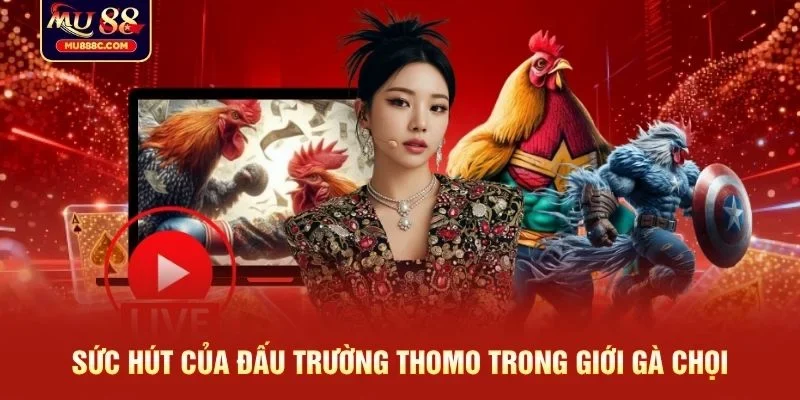 Sức hút của đấu trường Thomo trong giới gà chọi